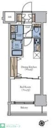 エスティメゾン大森の物件間取画像